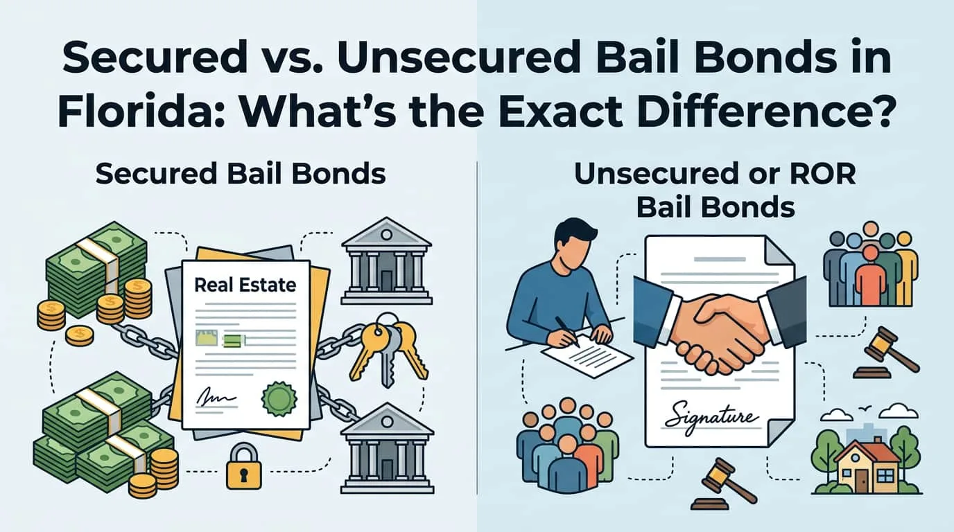 Secured vs. Unsecured Bail Bonds in Orlando, Florida