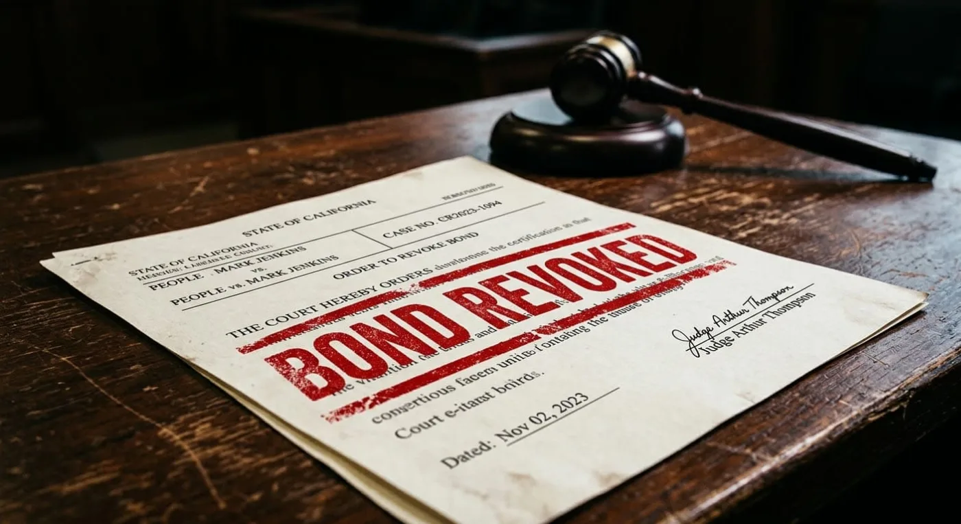 Bond Revoked in Florida? Here's What You Lose